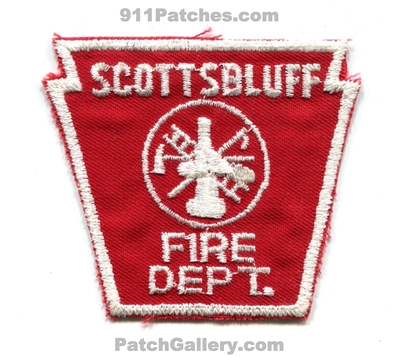 Scottsbluff Fire Department Patch (Nebraska)
Scan By: PatchGallery.com
Keywords: dept.
