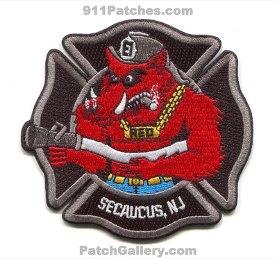 Secaucus Fire Department Engine 1 Patch (New Jersey)
Scan By: PatchGallery.com
[b]Patch Made By: 911Patches.com[/b]
Keywords: dept. e1 company co. station red