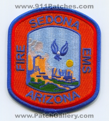 Sedona Fire EMS Department Patch (Arizona)
Scan By: PatchGallery.com
Keywords: dept.