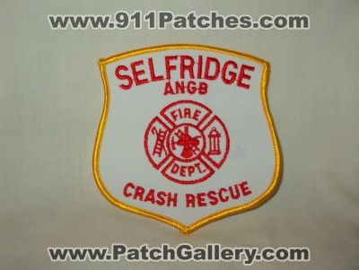 Selfridge Air National Guard Base Fire Department Crash Rescue (Michigan)
Thanks to Walts Patches for this picture.
Keywords: angb usaf cfr arff dept.