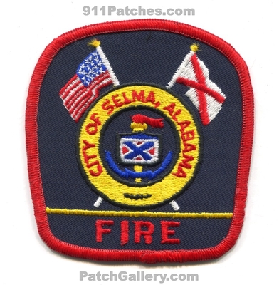 Selma Fire Department Patch (Alabama)
Scan By: PatchGallery.com
Keywords: city of dept.