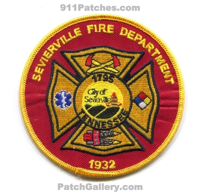 Sevierville Fire Department Patch (Tennessee)
Scan By: PatchGallery.com
Keywords: city of dept. 1932 1795