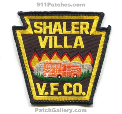 Shaler Villa Volunteer Fire Company Patch (Pennsylvania)
Scan By: PatchGallery.com
Keywords: vol. co. v.f.co. vfco department dept.