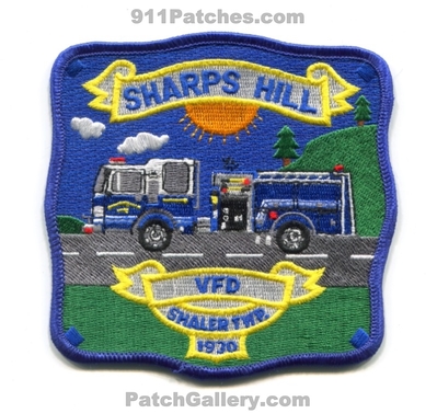 Sharps Hill Volunteer Fire Department Shaler Township Patch (Pennsylvania)
Scan By: PatchGallery.com
Keywords: vol. dept. vfd twp. 1930