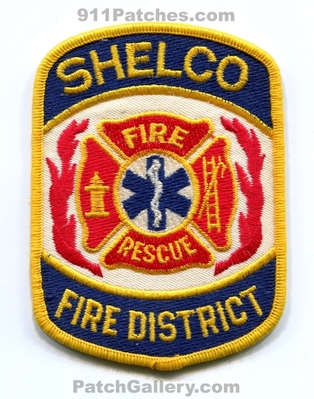 Shelco Fire Rescue District Patch (Alabama)
Scan By: PatchGallery.com
Keywords: dist. department dept.