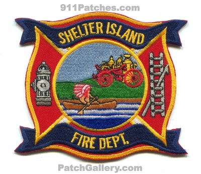 Shelter Island Fire Department Patch (New York)
Scan By: PatchGallery.com
Keywords: dept.