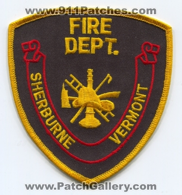 Sherburne Fire Department (Vermont)
Scan By: PatchGallery.com
Keywords: dept.