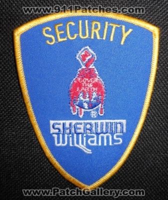 Sherwin Williams Paint Company Security (UNKNOWN STATE)
Thanks to Matthew Marano for this picture.
