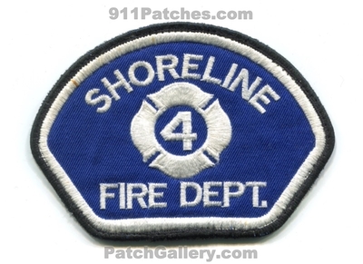 Shoreline Fire Department King County District 4 Patch (Washington)
Scan By: PatchGallery.com
Keywords: dept. co. dist. number no. #4