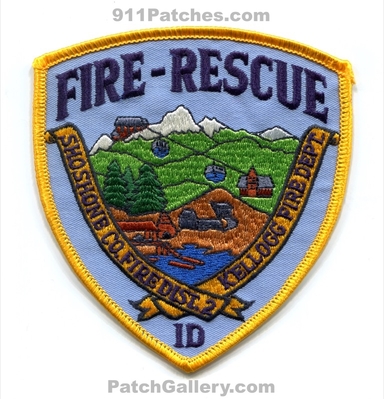 Shoshone County Fire District 2 Kellogg Fire Rescue Department Patch (Idaho)
Scan By: PatchGallery.com
Keywords: co. dist. number no. #2 dept.