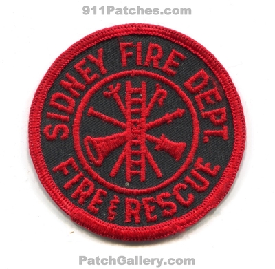 Sidney Fire and Rescue Department Patch (Ohio)
Scan By: PatchGallery.com
Keywords: & dept.