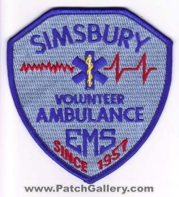Simsbury Volunteer Ambulance
Thanks to Michael J Barnes for this scan.
Keywords: connecticut ems