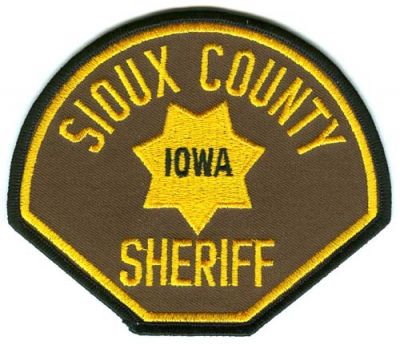 Sioux County Sheriff (Iowa)
Scan By: PatchGallery.com
