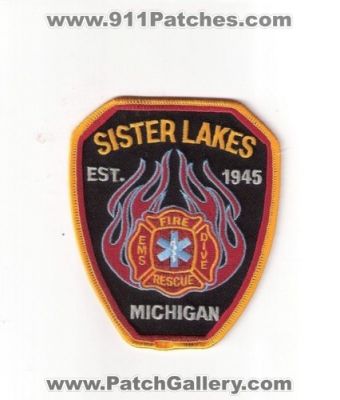 Sister Lakes Fire Rescue (Michigan)
Thanks to Bob Brooks for this scan.
Keywords: ems dive
