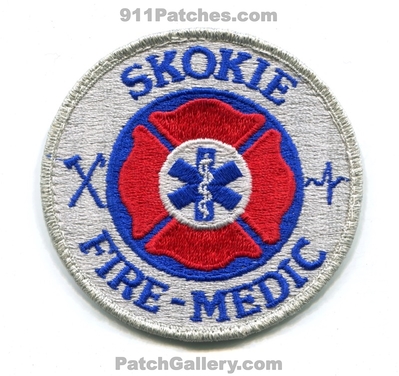 Skokie Fire Department Paramedic Patch (Illinois)
Scan By: PatchGallery.com
