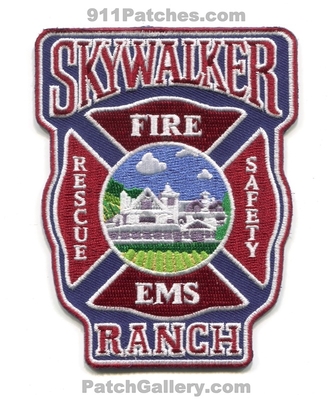 Skywalker Ranch Fire Department Patch (California)
[b]Scan From: Our Collection[/b]
Keywords: dept. rescue ems safety Star Wars