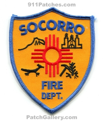 Socorro Fire Department Patch (New Mexico)
Scan By: PatchGallery.com
Keywords: dept.
