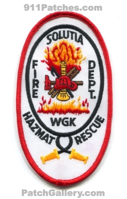Solutia WG Krummrich Plant Fire Department Patch (Illinois)
Scan By: PatchGallery.com
Keywords: wgk hazmat rescue ert