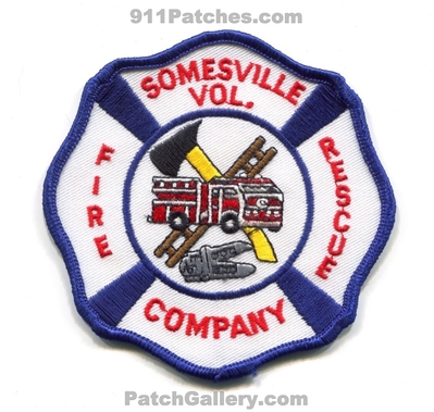 Somesville Volunteer Fire Rescue Department Company Patch (Maine)
Scan By: PatchGallery.com
Keywords: vol. dept. co.