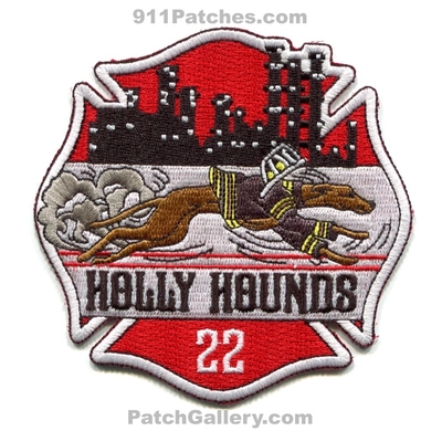 South Adams County Fire Department Station 22 Patch (Colorado)
[b]Scan From: Our Collection[/b]
[b]Patch Made By: 911Patches.com[/b]
Keywords: co. dept. company holly hounds
