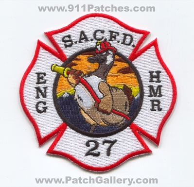 South Adams County Fire Department Station 27 Patch (Colorado)
[b]Scan From: Our Collection[/b]
[b]Patch Made By: 911Patches.com[/b]
Keywords: co. dept. engine hmr hazmat haz-mat response hazardous materials company co. s.a.c.f.d. sacfd goose