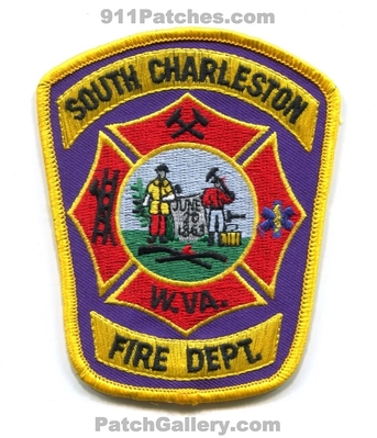 South Charleston Fire Department Patch (West Virginia)
Scan By: PatchGallery.com
Keywords: dept.
