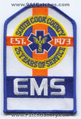 South Cook County EMS (Illinois)
Scan By: PatchGallery.com
Keywords: co. emergency medical services ambulance 25 years of service