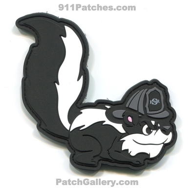 South Metro Fire Rescue Department Emergency Communications 911 Incident Dispatch Team IDT Sully the Skunk Patch (Colorado) (PVC)
[b]Scan From: Our Collection[/b]
[b]Patch Made By: 911Patches.com[/b]
Keywords: dept. smfr dispatcher metcom