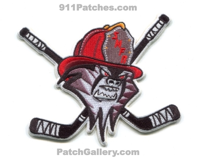 South Metro Fire Rescue Department Hockey Team Patch (Colorado)
[b]Scan From: Our Collection[/b]
[b]Patch Made By: 911Patches.com[/b]
Keywords: dept. smfr s.m.f.r. ice