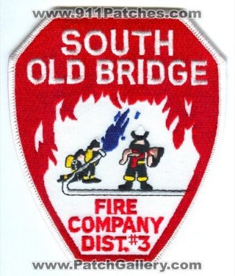 South Old Bridge Fire Company District Number 3 (New Jersey)
Scan By: PatchGallery.com
Keywords: dist. #3