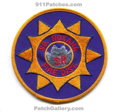South Roxana Fire District Patch (Illinois)
Scan By: PatchGallery.com
