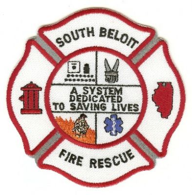 South Beloit Fire Rescue
Thanks to PaulsFirePatches.com for this scan.
Keywords: illinois