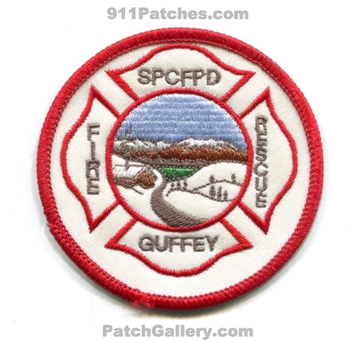 Southern Park County Fire Protection District Guffey Patch (Colorado)
[b]Scan From: Our Collection[/b]
Keywords: co. prot. dist. department dept. spcfpd rescue
