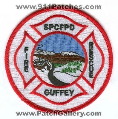 Southern Park County Fire Protection District Guffey Patch (Colorado)
[b]Scan From: Our Collection[/b]
Keywords: colorado spcfpd