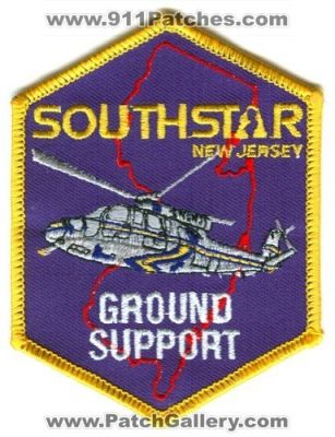 SouthStar Aeromedical Helicopter Program Ground Support (New Jersey)
Scan By: PatchGallery.com
Keywords: ems air medical state police