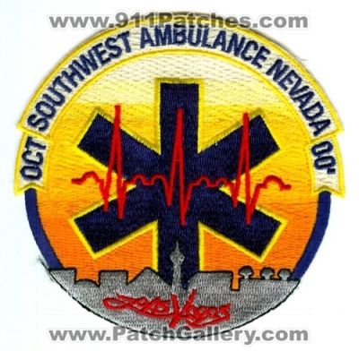 Southwest Ambulance Patch (Nevada)
Scan By: PatchGallery.com
Keywords: ems las vegas