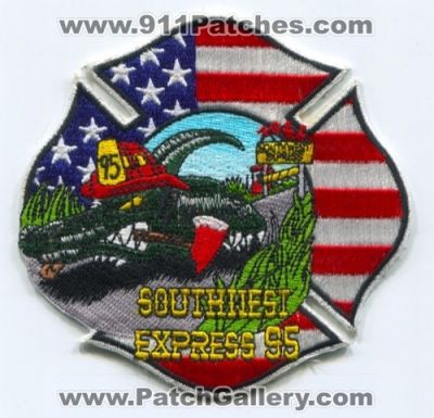 Southwest Express 95 Fire Department (Florida)
Scan By: PatchGallery.com
Keywords: dept.