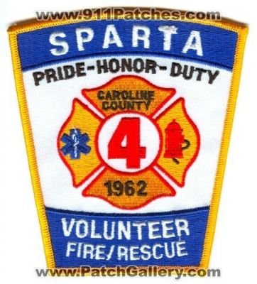 Sparta Volunteer Fire Rescue 4 (Virginia)
Scan By: PatchGallery.com
Keywords: caroline county