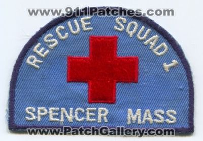 Spencer Rescue Squad 1 (Massachusetts)
Scan By: PatchGallery.com
Keywords: mass. ems