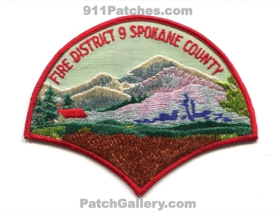 Spokane County Fire District 9 Patch (Washington)
Scan By: PatchGallery.com
Keywords: co. dist. number no. #9 department dept.