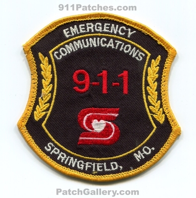 Springfield Emergency Communications 911 Patch (Missouri)
Scan By: PatchGallery.com
Keywords: dispatcher 9-1-1 fire rescue ems police mo.