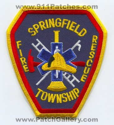 Springfield Township Fire Rescue Department Patch (UNKNOWN STATE)
Scan By: PatchGallery.com
Keywords: twp. dept.