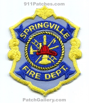 Springville Fire Department Patch (Utah)
Scan By: PatchGallery.com
Keywords: dept.