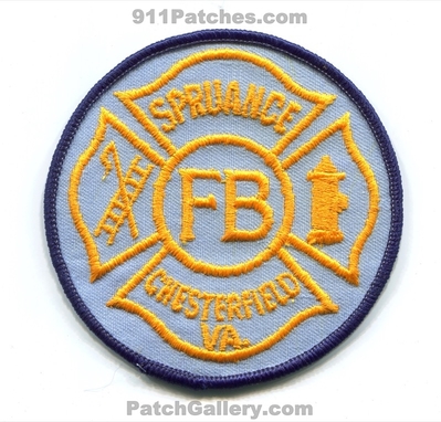 Dupont Spruance Fire Brigade Chesterfield Patch (Virginia)
Scan By: PatchGallery.com
Keywords: industrial plant ert hazmat haz-mat fb