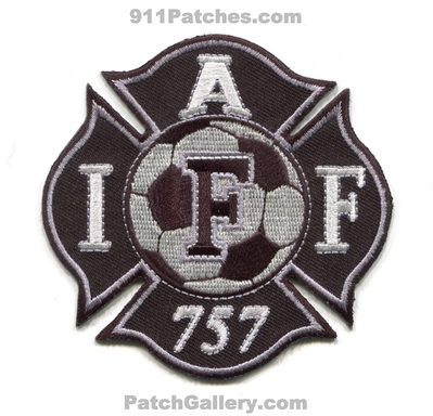 Saint Charles Fire Department IAFF Local 757 Soccer Patch (Missouri)
Scan By: PatchGallery.com
Keywords: st. dept. i.a.f.f. union firefighters