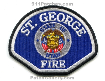 Saint George Fire Department Patch (Utah)
Scan By: PatchGallery.com
Keywords: st. dept.