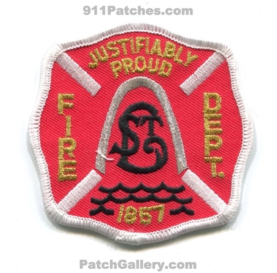 Saint Louis Fire Department Patch (Missouri)
Scan By: PatchGallery.com
Keywords: st. dept. st.l.f.d. stlfd