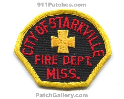 Starkville Fire Department Patch (Mississippi)
Scan By: PatchGallery.com
Keywords: city of dept. miss.