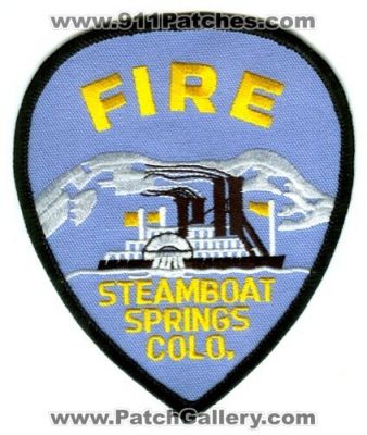 Steamboat Springs Fire Department Patch (Colorado)
[b]Scan From: Our Collection[/b]
Keywords: dept. colo.
