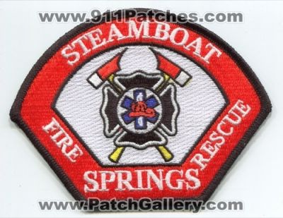 Steamboat Springs Fire Rescue Department Patch (Colorado)
[b]Scan From: Our Collection[/b]
Keywords: dept.